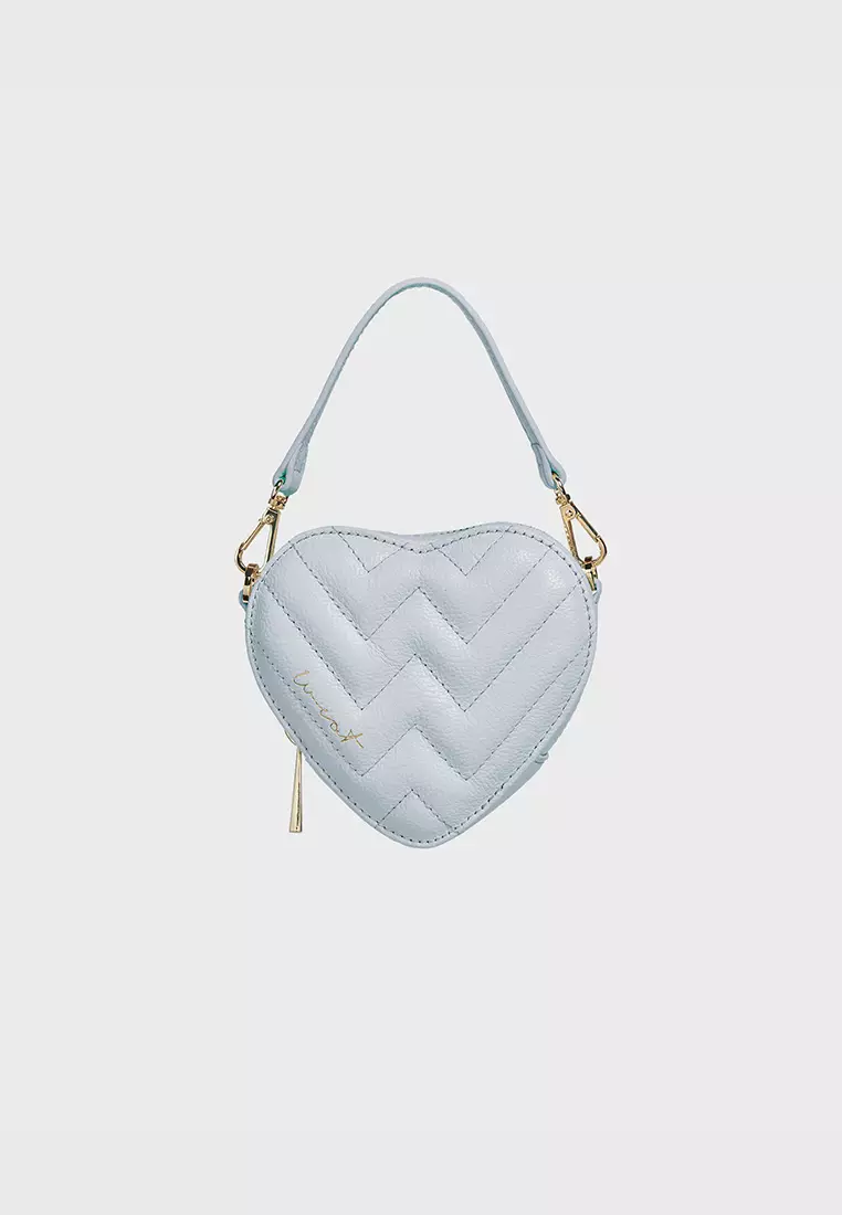 White hotsell heart bag