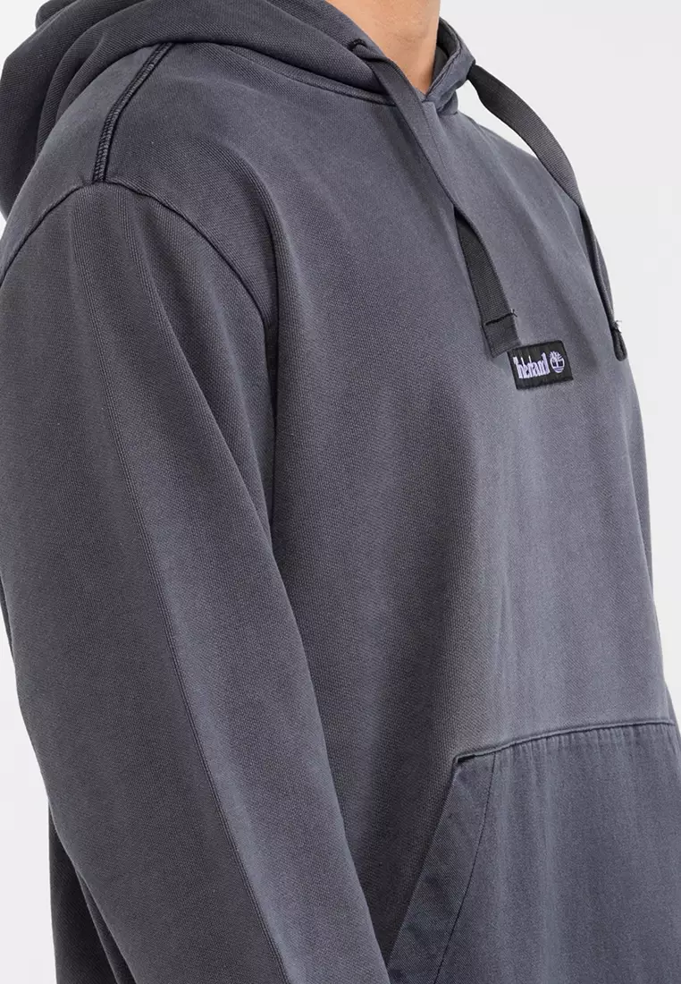 Buy Timberland Mixed Media Garment Dye Hoodie Online ZALORA Malaysia
