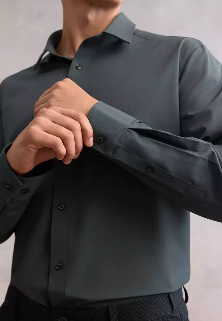 G2000 Non-Iron Dry Stretch Smart Fit Poplin Shirt