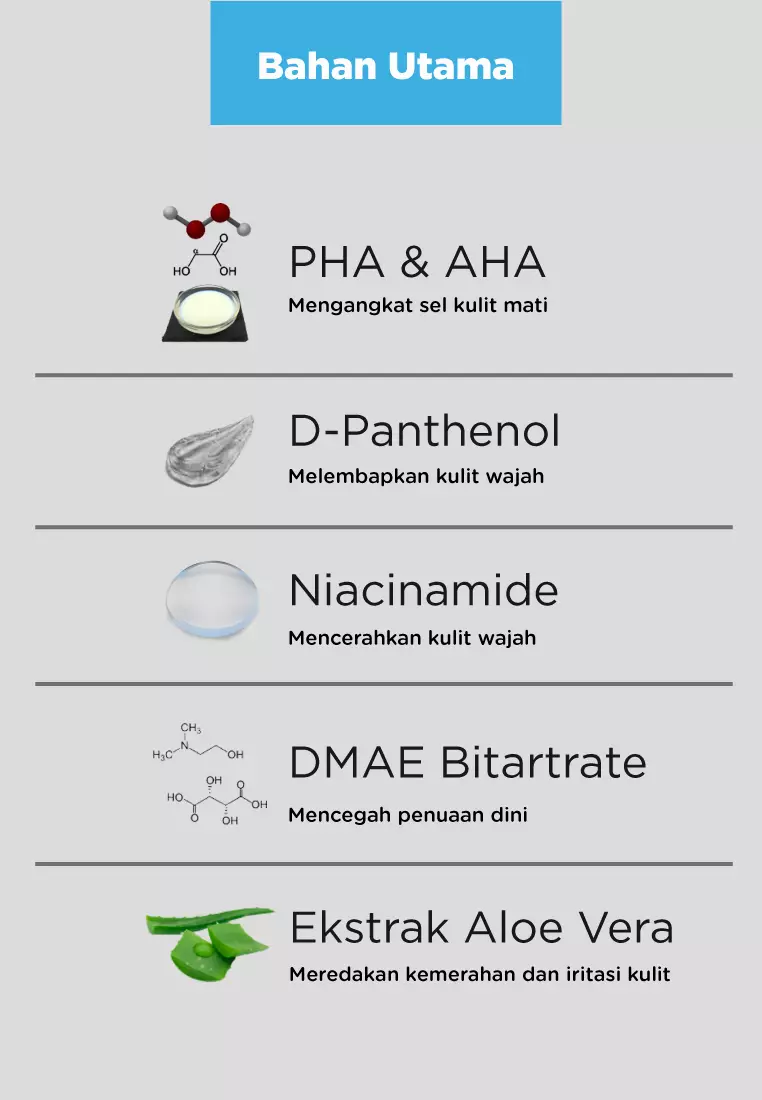 Erha 3 Balancing Toner With Aha, Allantoin & Witch Hazel Extract 60Ml - Toner Wajah