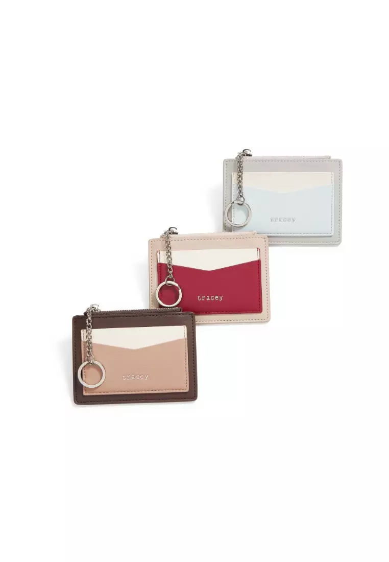 Tracey Colorblock Trio Compact Cardholder