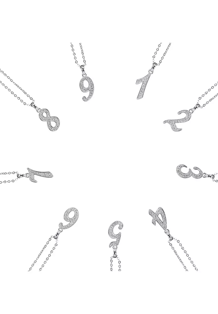 Personalised Collection Numeric Necklace - No.1