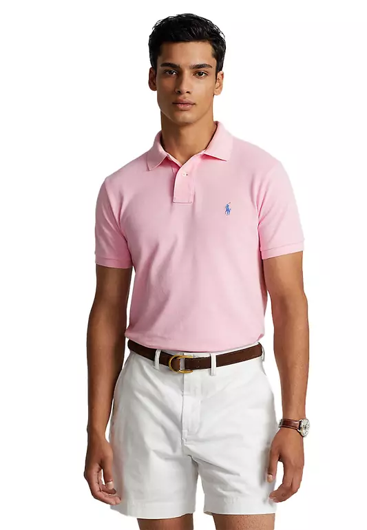 Classic Fit Mesh Polo Shirt