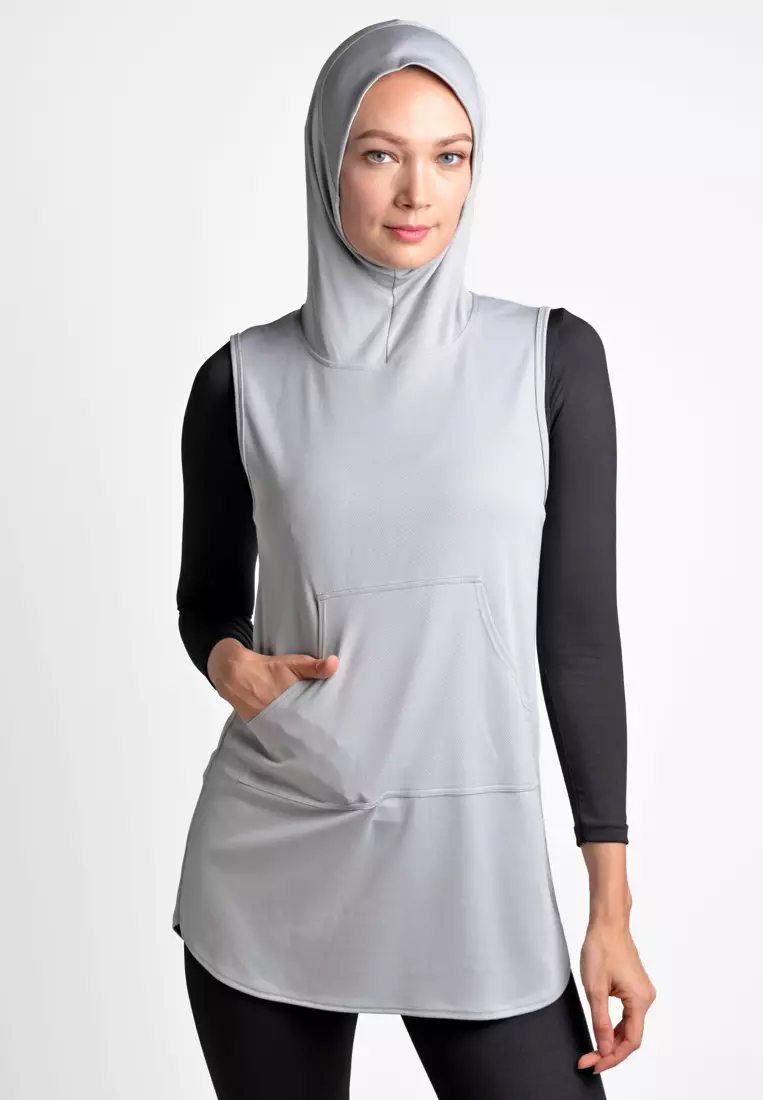 ViQ 女裝連帽設計運動背心