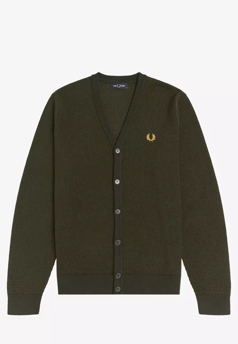 Fred perry cardigan on sale ebay