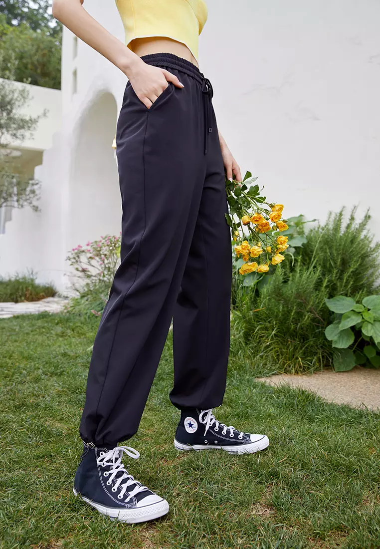 Elastic Cuff Track Pants
