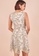 Dressing Paula white Asymmetrical Printed Crinkle Chiffon Dress 56D45AA6F748CBGS_4