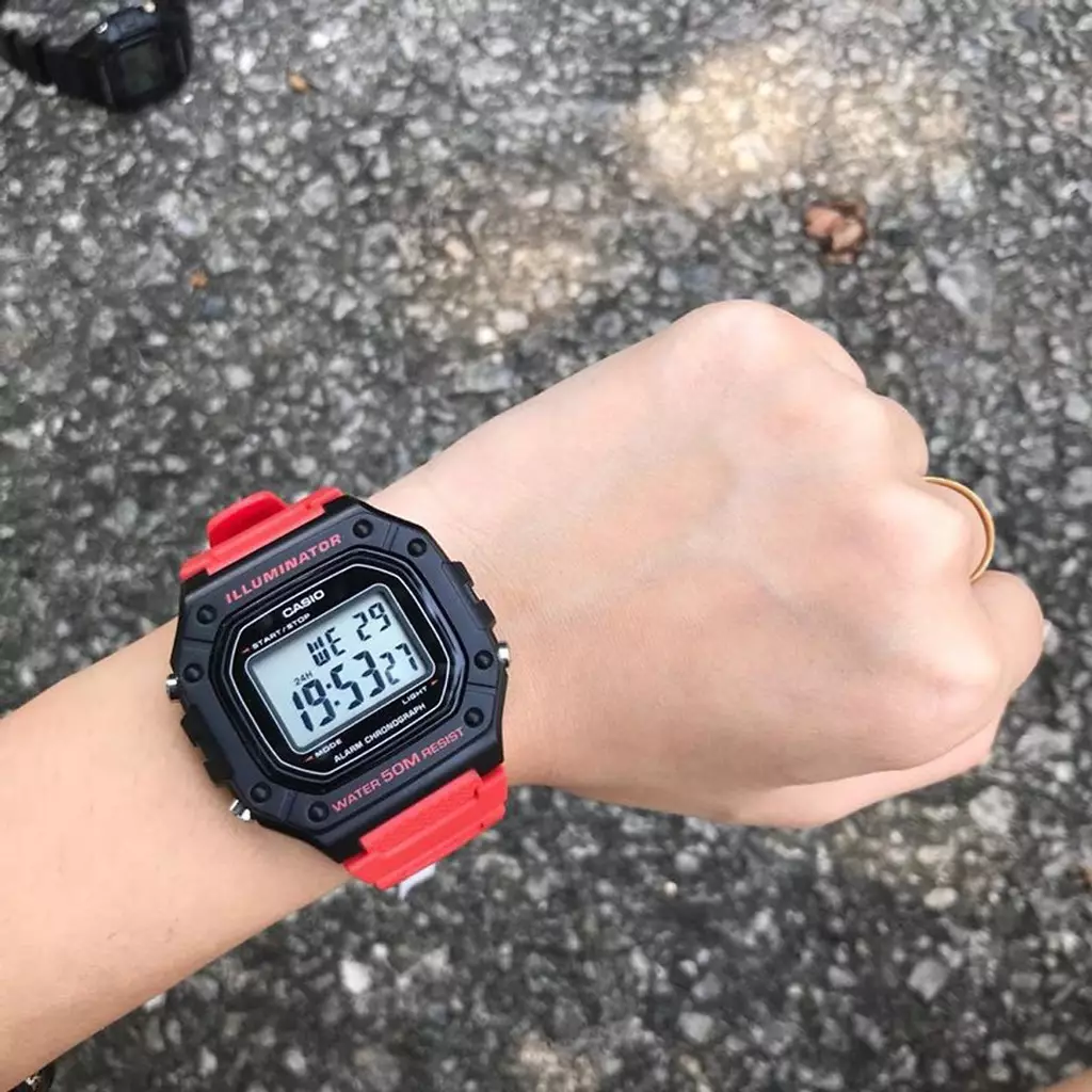Jam Tangan Casio Pria Digital W-218H-4BVDF Sport