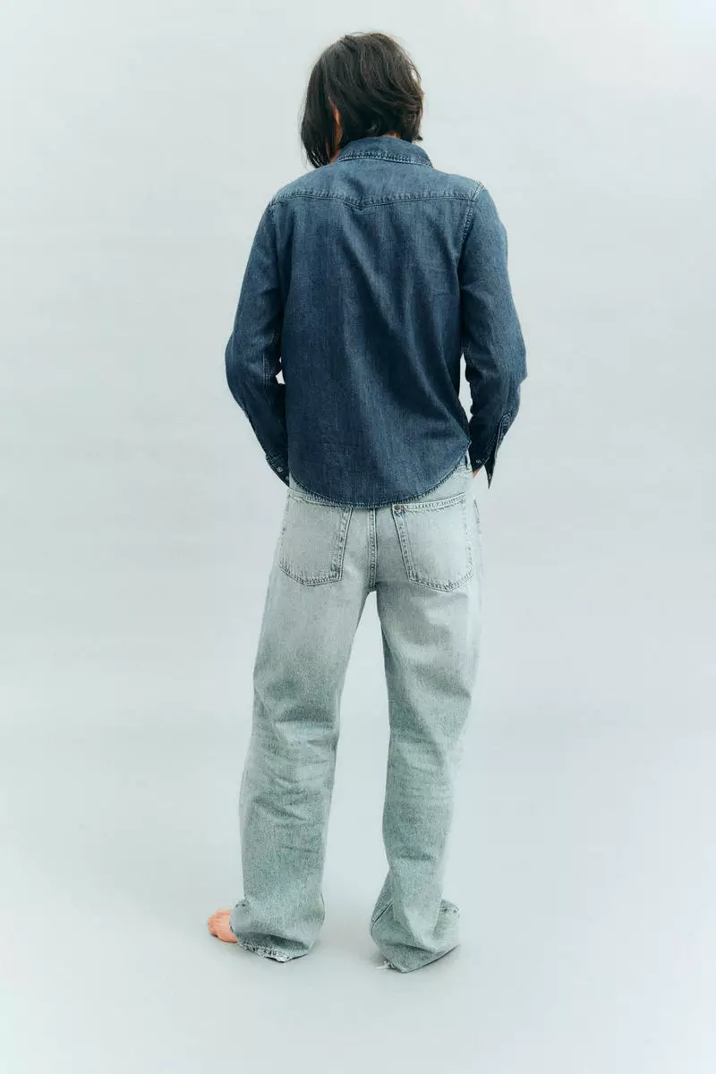 Denim shirt