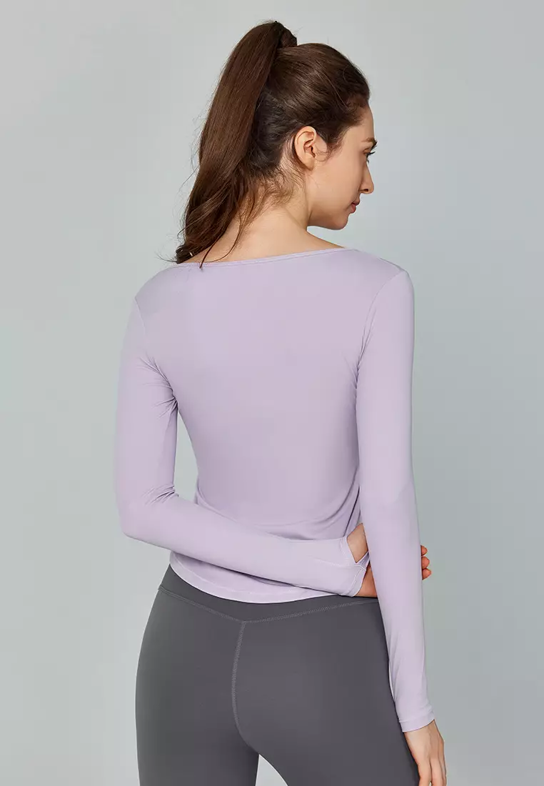 Buy HAPPY FRIDAYS Women's Yoga Long Sleeve Tees DSG124113 2025