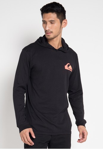 Jual Quiksilver  Vice Versa Hood Ls T Shirt Original 