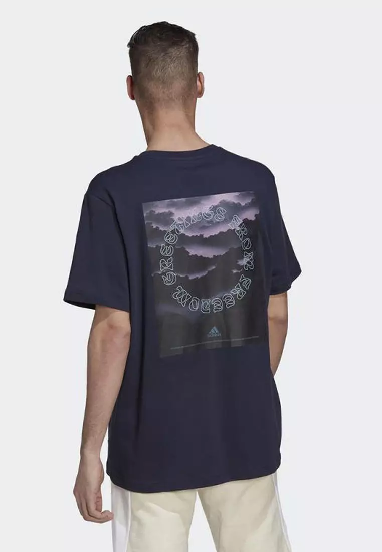 Buy ADIDAS nature graphic t shirt Online ZALORA Malaysia
