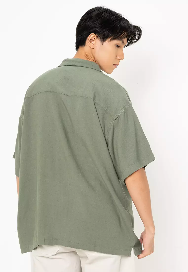 Wayne Solid Resort Short Sleeves Shirt