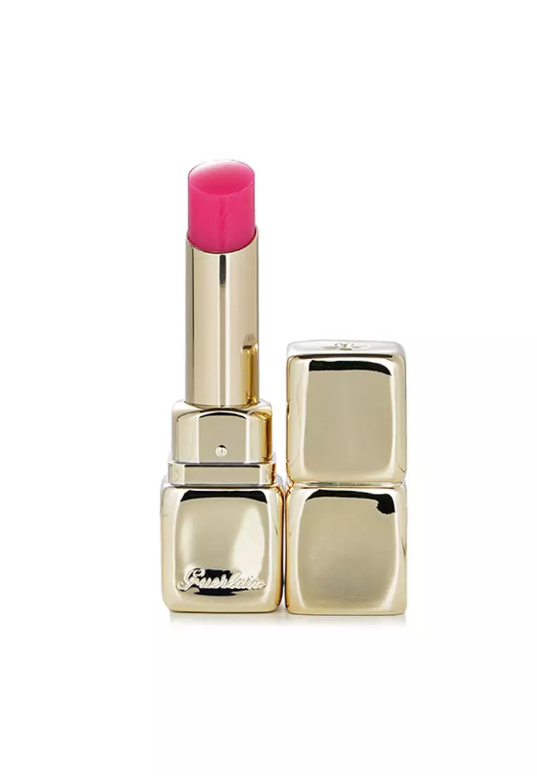 GUERLAIN - KissKiss Bee Glow Lip Balm - # 458 Pop Rose Glow 3.2g/0.11oz