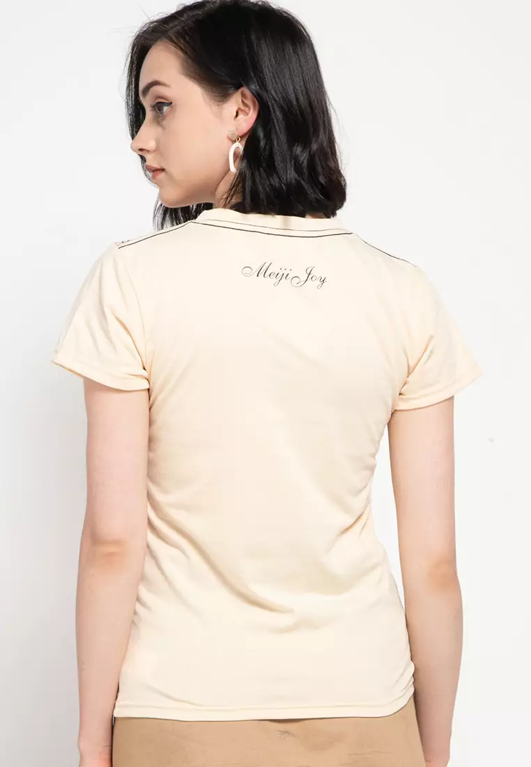 Tshirt Kaos Atasan Lengan Pendek Print Girl Power