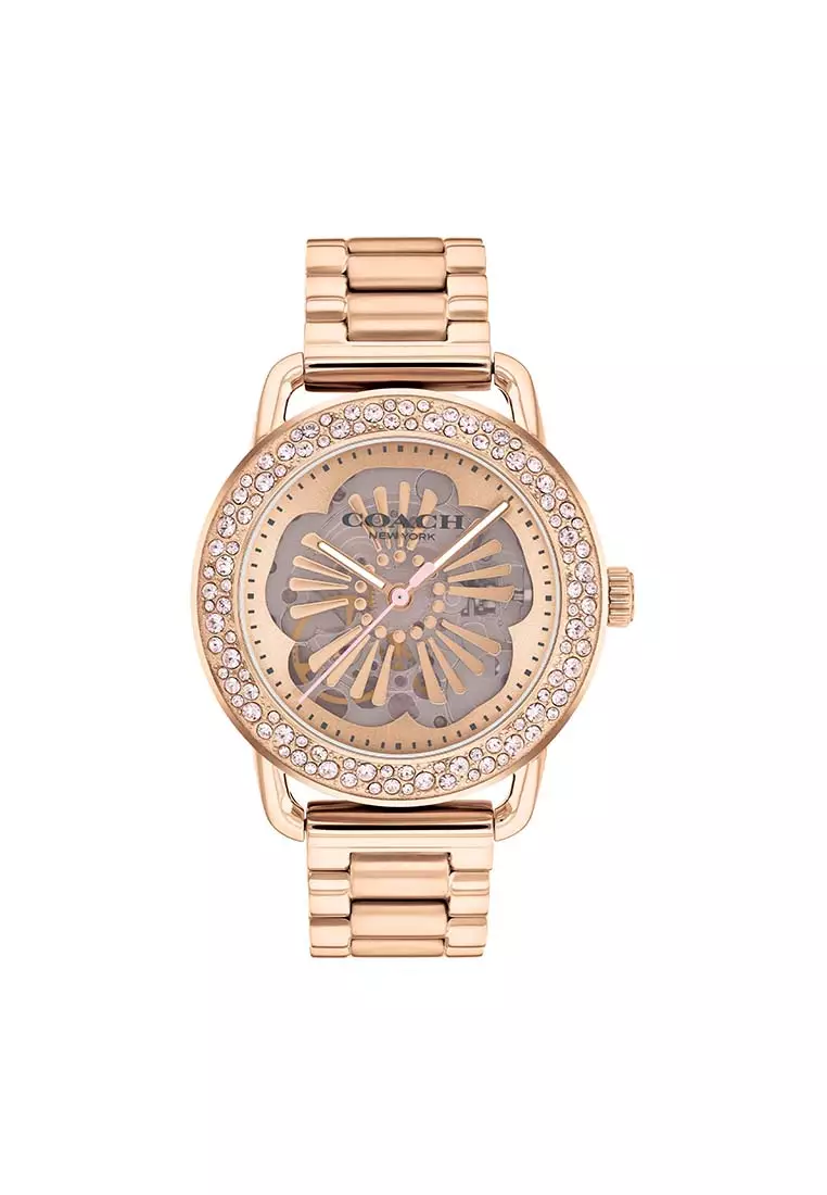 Buy Coach Cruiser Rose Gold Stainless Steel Bracelet Analog Watch