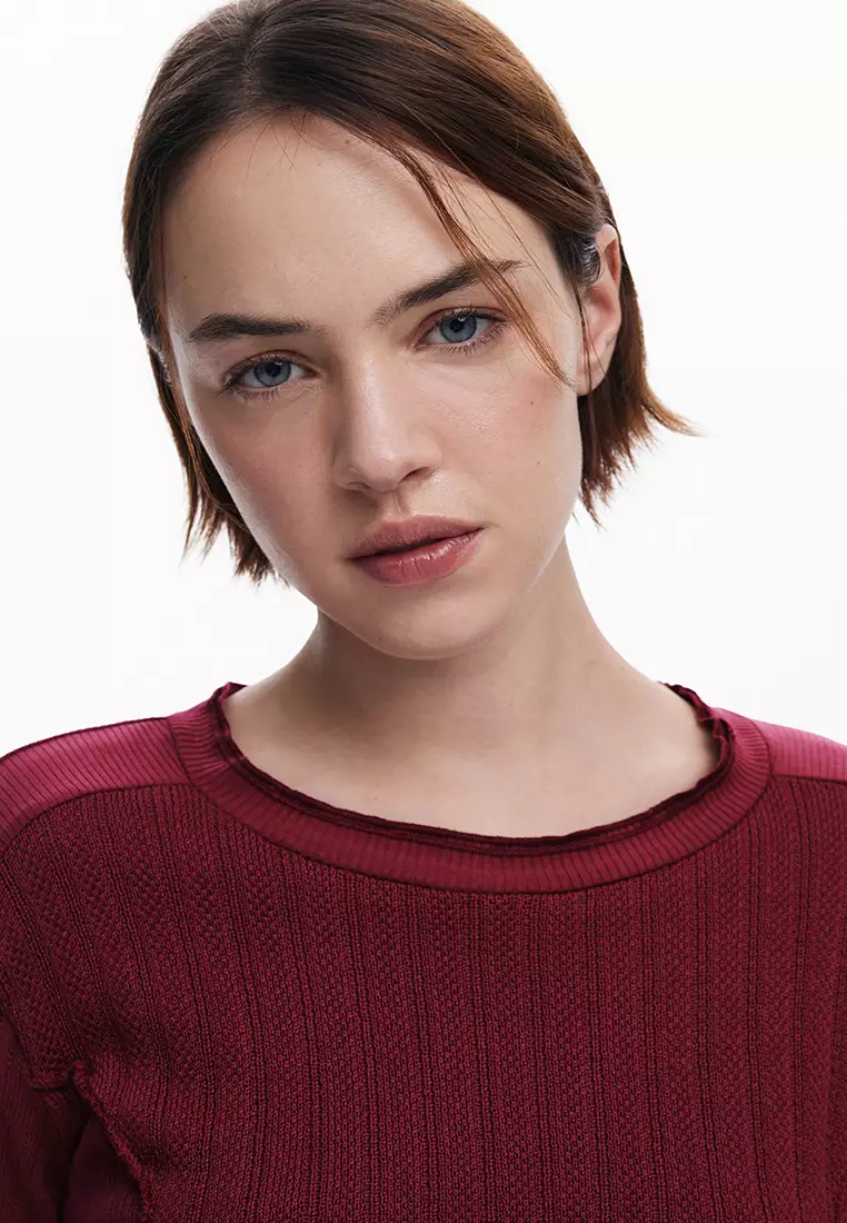 Pearl stitch T-shirt