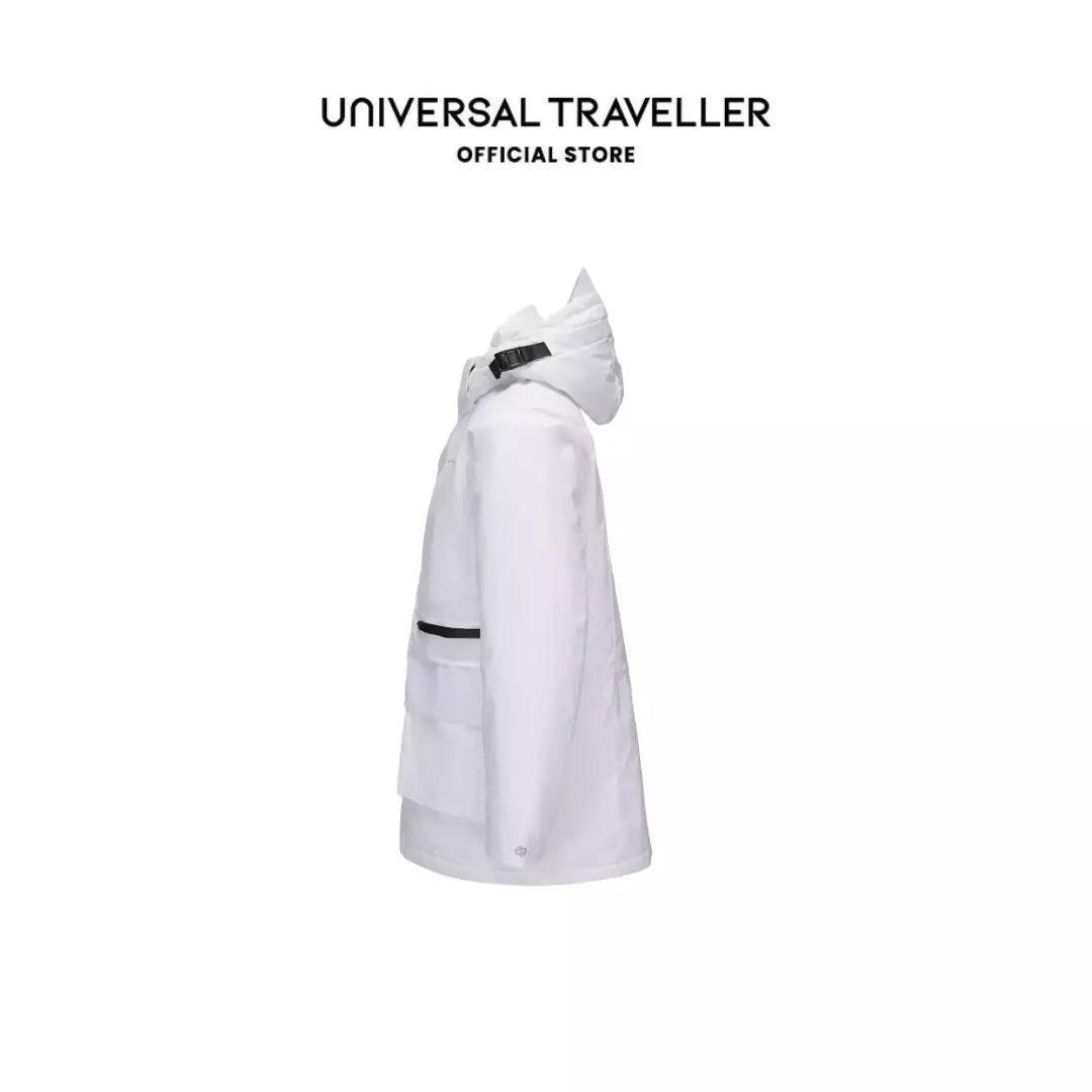 Universal Traveller ASYMMETRIC MONOTONE DOWN JACKET DJ24020