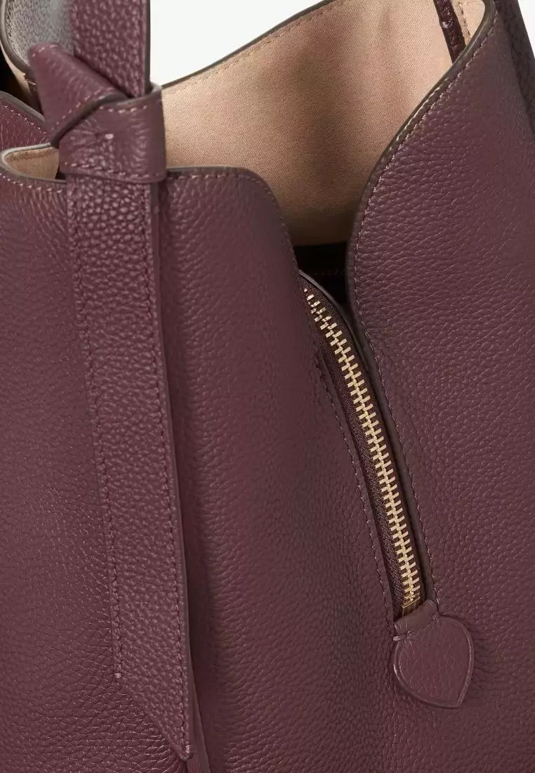 Kate Spade Knott Large Shoulder Bag Deep Cherry