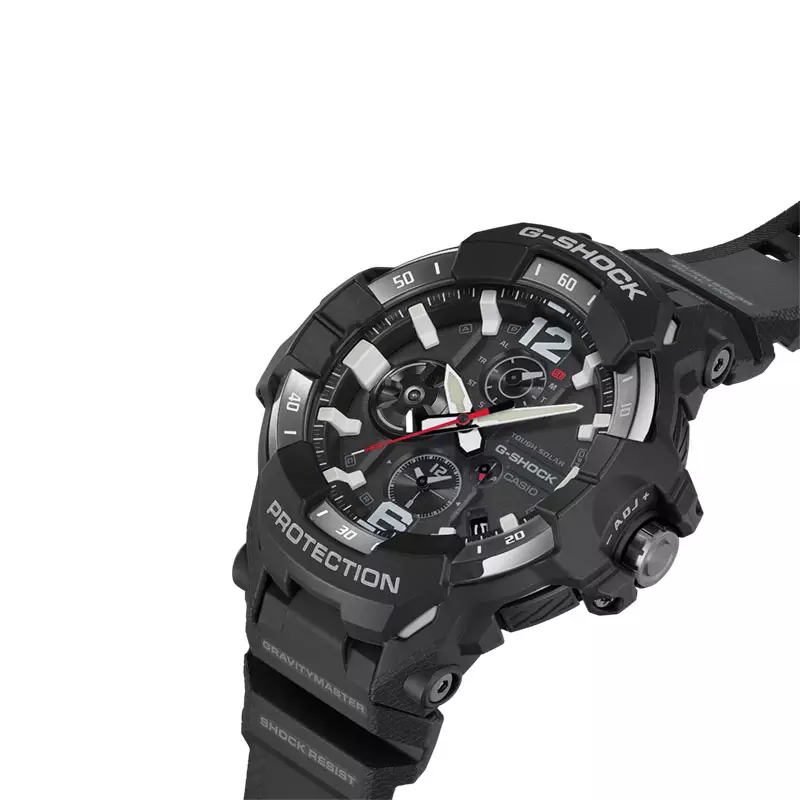 Jam Tangan Pria Casio G-Shock Gravitymaster GR-B300-1AJF Master Of G Digital Analog Dial Black Resin Band (JDM)