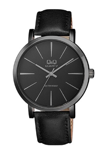 Jual Q Q Q Q Qnq Qq Original Watch Jam Tangan Analog Pria Kulit Q892j532y Original Zalora Indonesia