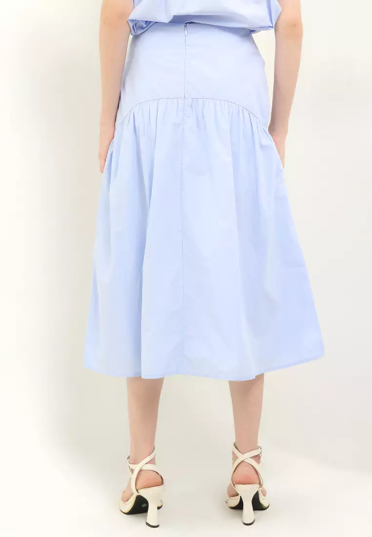 Rok Poplin Birmud - Havana Skirts