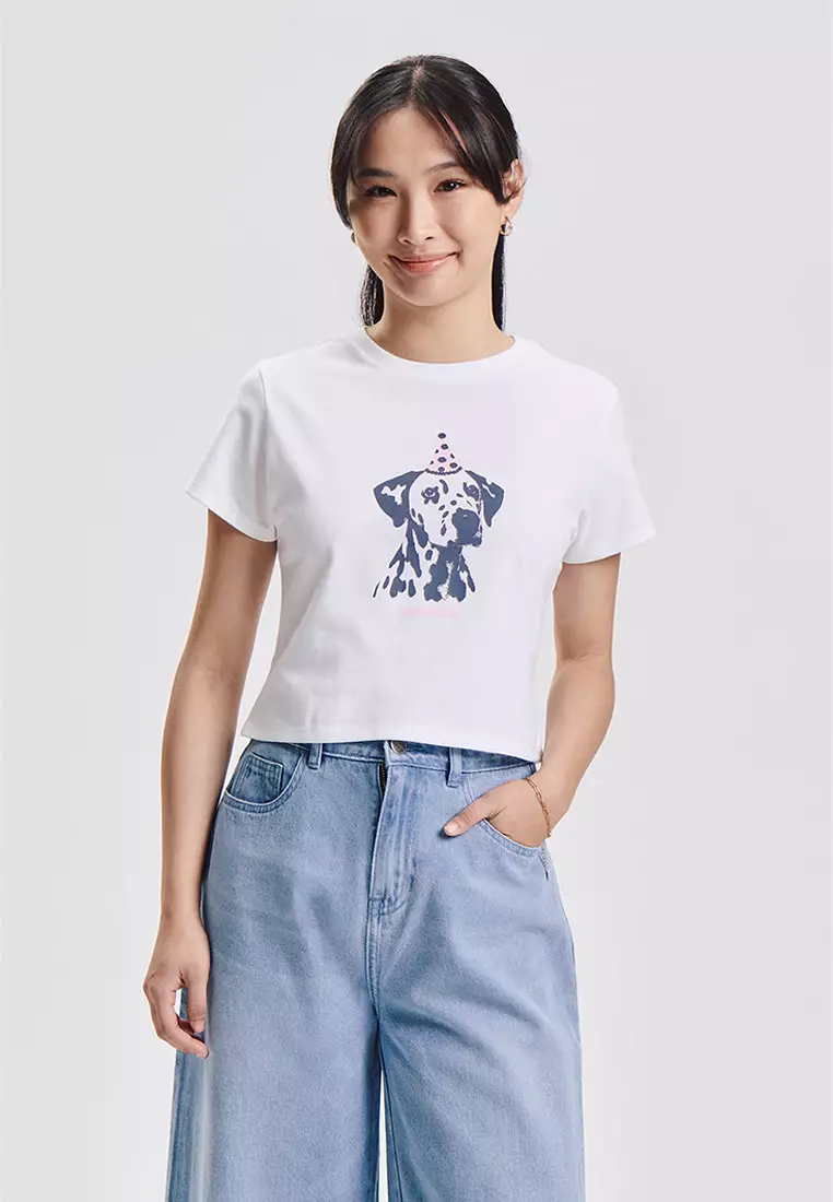 Furever Young Slim Fit Graphic T-Shirt