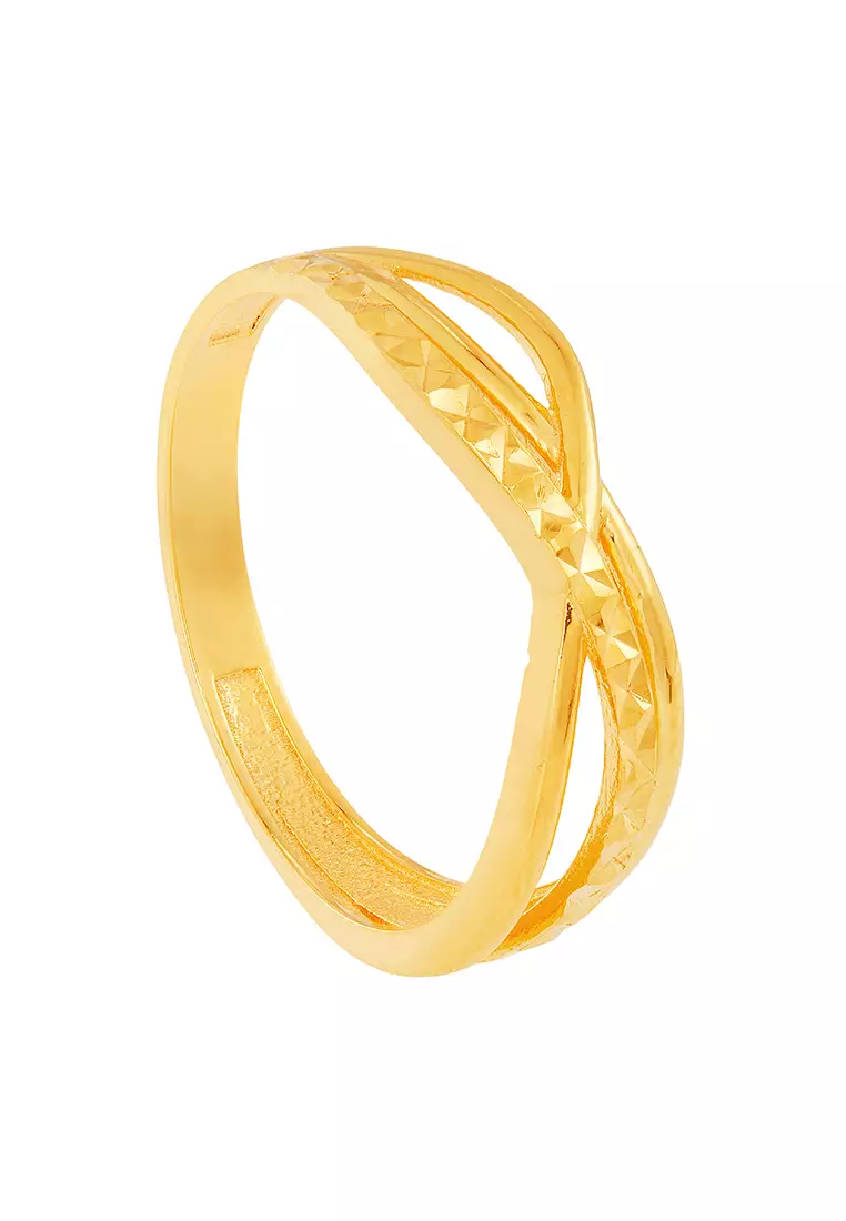 HABIB Oro Italia 916 Yellow Gold Ring GR49870523