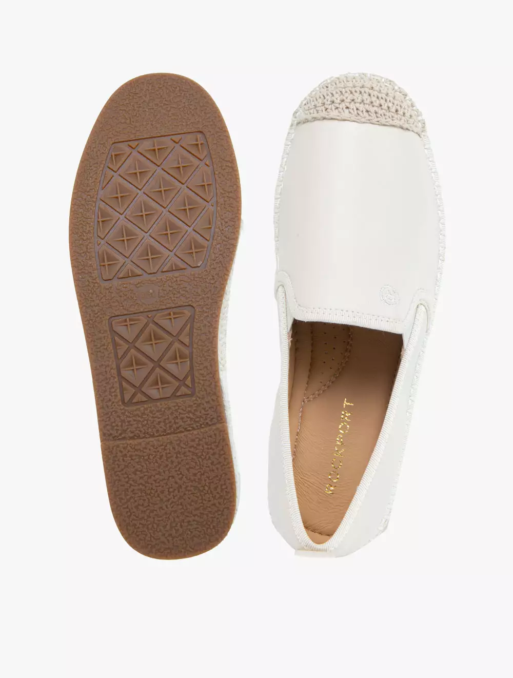 Rockport ANNIE Women's Flats - Ivory