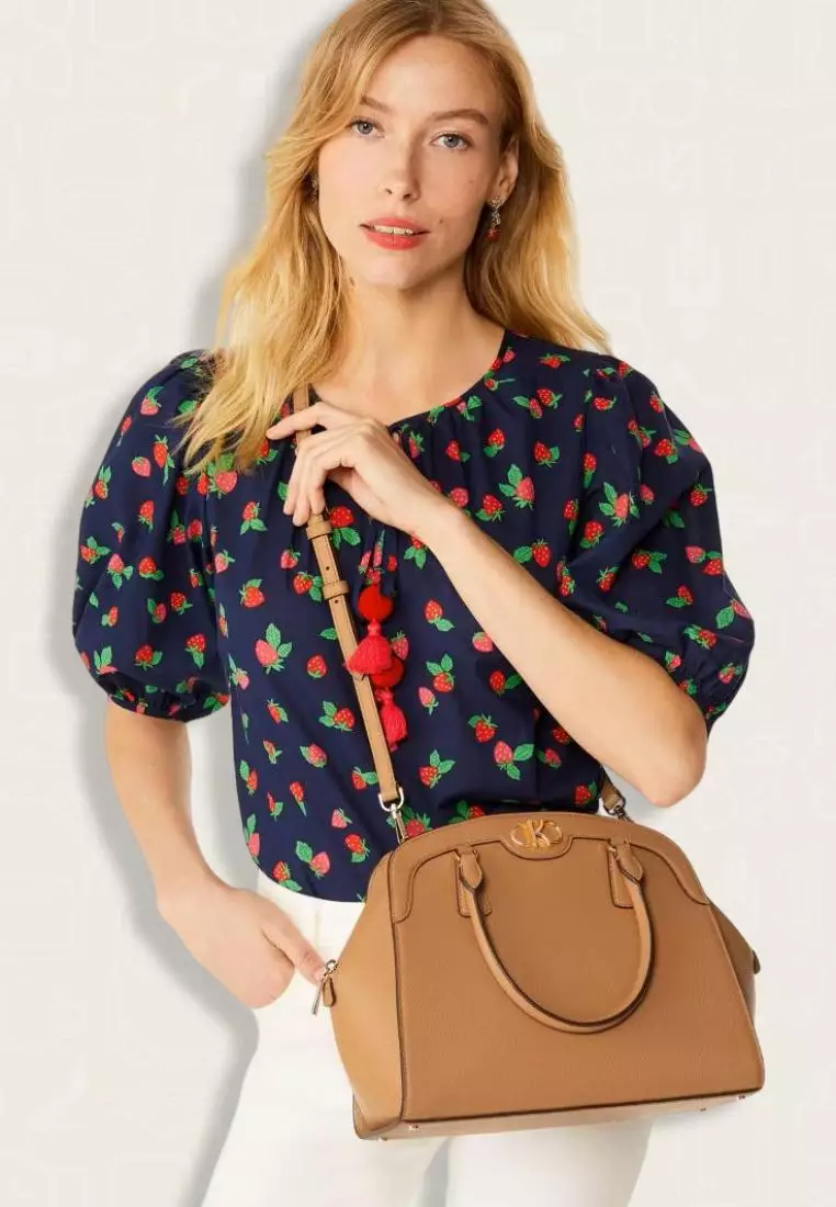 Kate Spade Kyla Large Satchel Classic Saddle