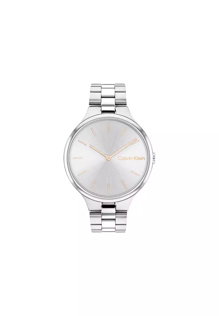Calvin Klein Linked Bracelet Silver Women s Watch 25200128