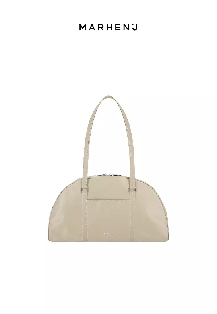 ALICE Nylon Crossbody Bag Beige