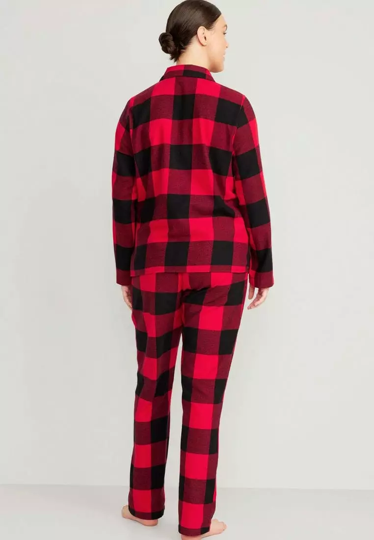 Matching Plaid Flannel Pajama Set, Old Navy
