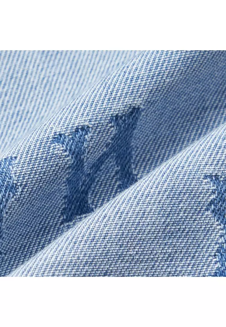 CLASSIC MONOGRAM JACQUARD DENIM SHIRTS NEW YORK YANKEES