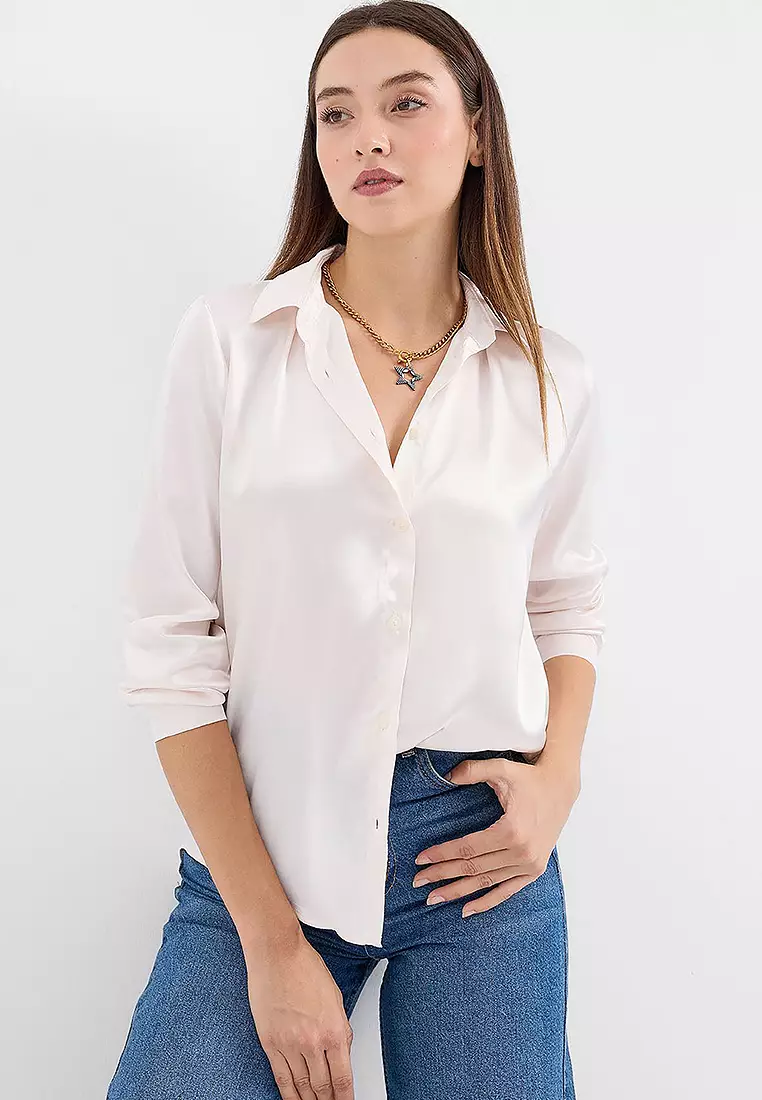Long Sleeves Collared Shirt
