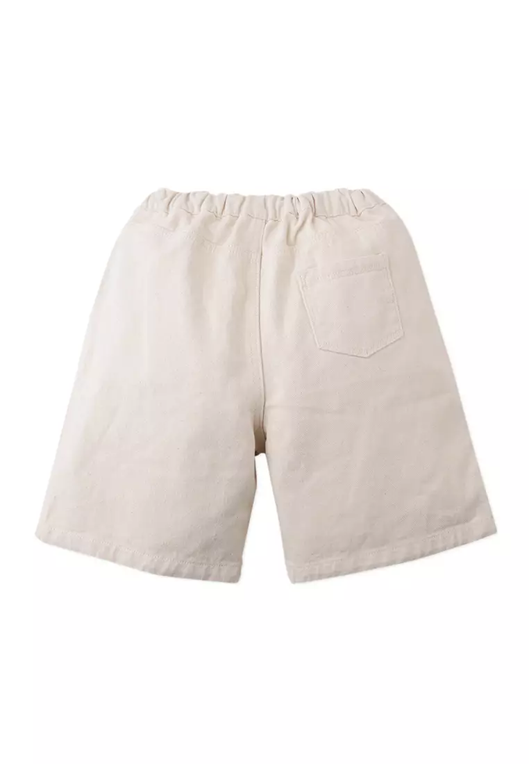 Cosmo Bermuda Shorts With Embroidered Patch