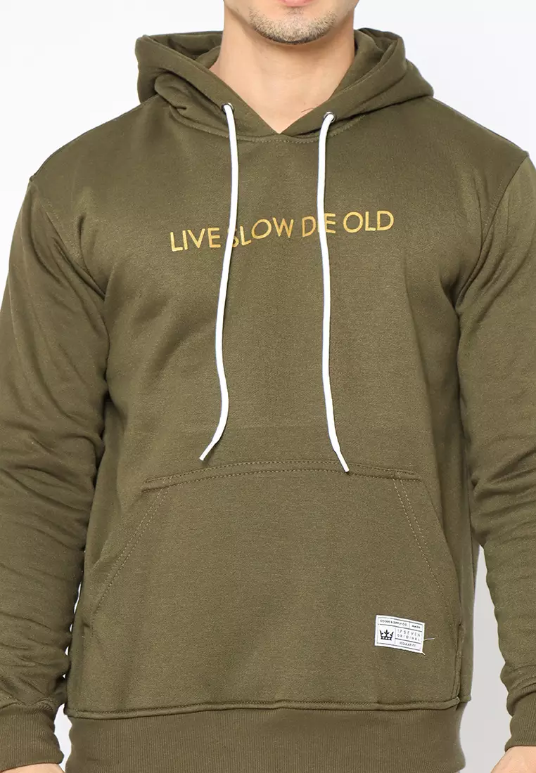 17SEVEN Hoodie Pria 0258-LIVESLOW NEW