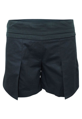 Neil Barret black neil barret Black Shorts with Pleats 98537AACA396FCGS_1