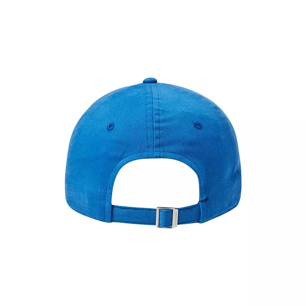 TUFT EMBROIDERY LOGO BALL CAP BLUE