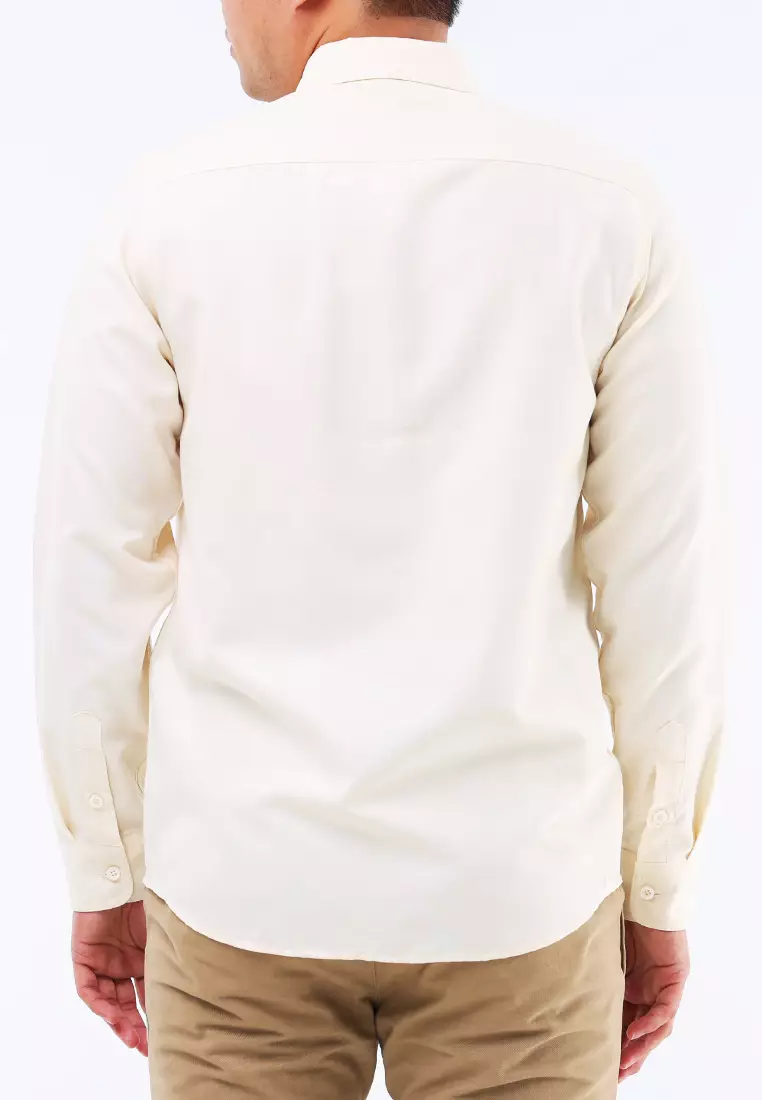 Woven Polo Long Sleeve