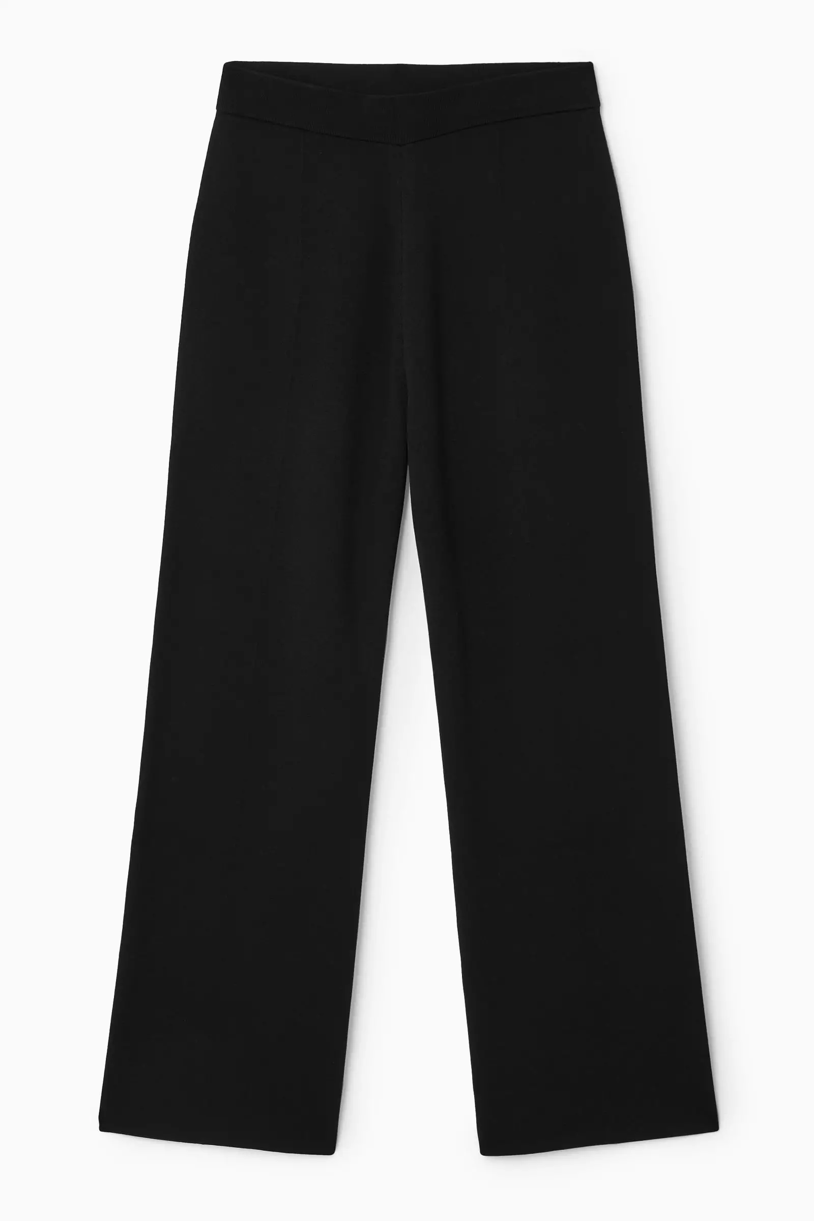 Double-Faced Knitted Trousers