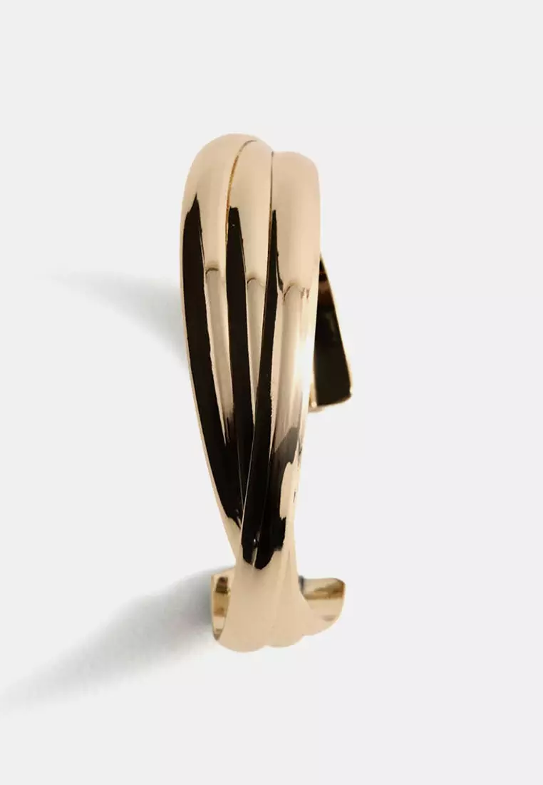 Rigid Bracelet With Relief