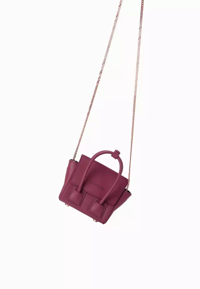 [Online Exclusive] UNNI Nano Top Handle Bag - Candy Pink