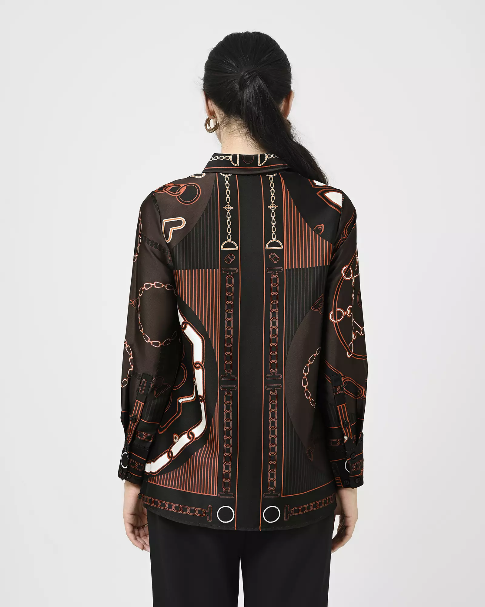 Geulis.id CHANISA SHIRT - Black