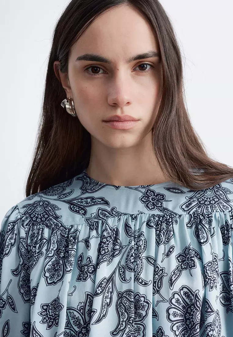 Gathered Blouse