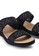 Louis Cuppers black Comfort Slip On Sandals F7423SHC04004CGS_3