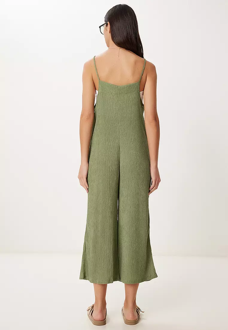 Strappy Crop Jumpsuit
