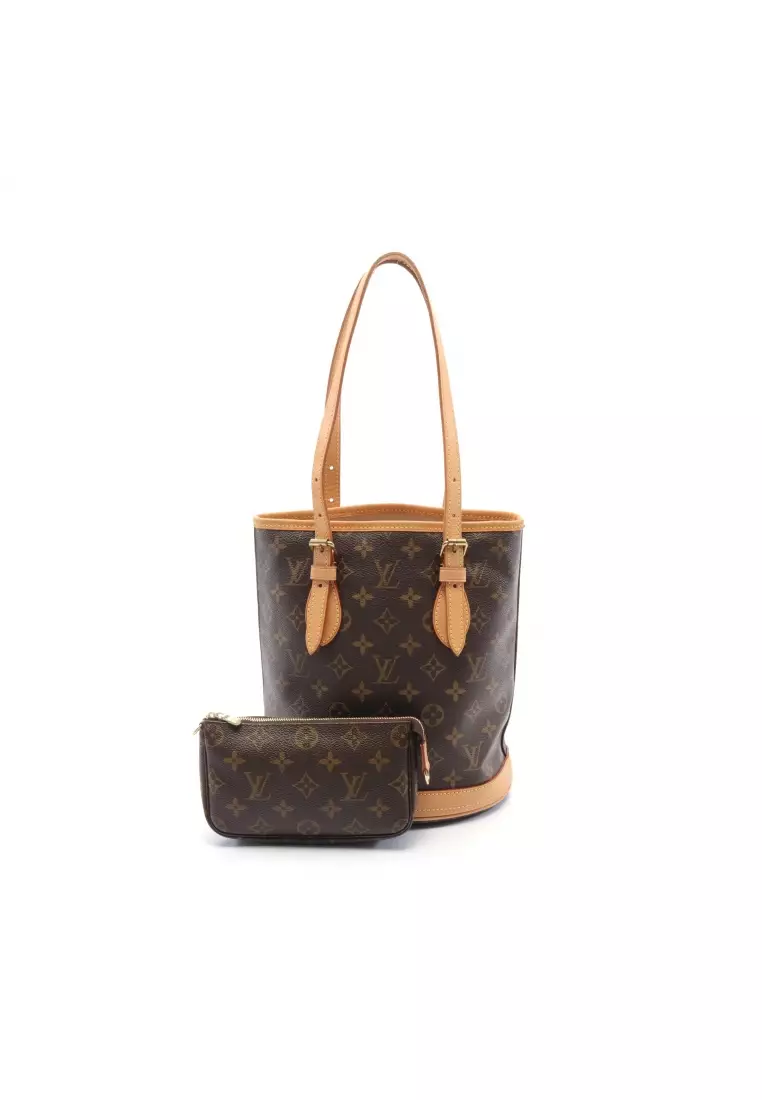 Louis Vuitton Monogram Calfskin Hobo Cruiser PM Handbag