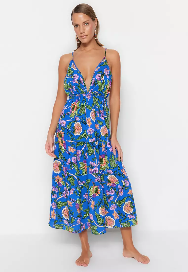 Floral beach wear clearance