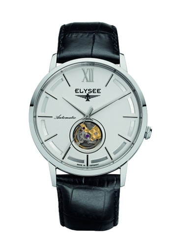 Elysee Watches - Jam Tangan Pria - Leather - 77010 - Picus (Silver)